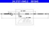 ATE 24.3727-1945.2 Cable, parking brake